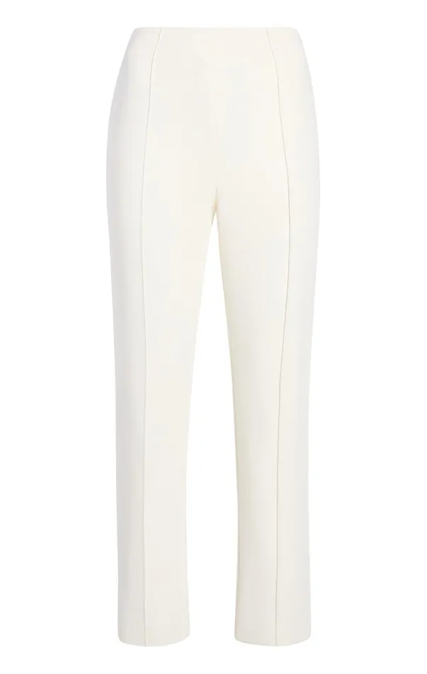Women Pants Cinq Sept Cropped Brianne Pant Ivory