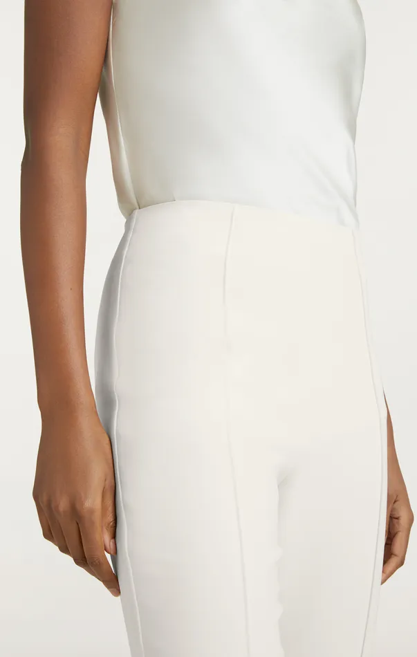 Women Pants Cinq Sept Cropped Brianne Pant Ivory