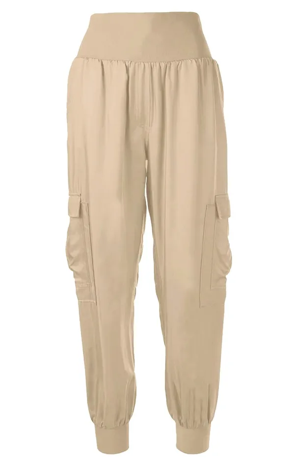 Women Pants Cinq Sept Giles Pant Khaki
