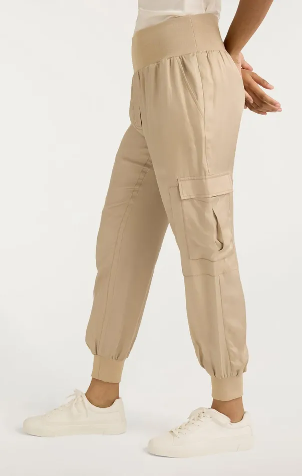 Women Pants Cinq Sept Giles Pant Khaki