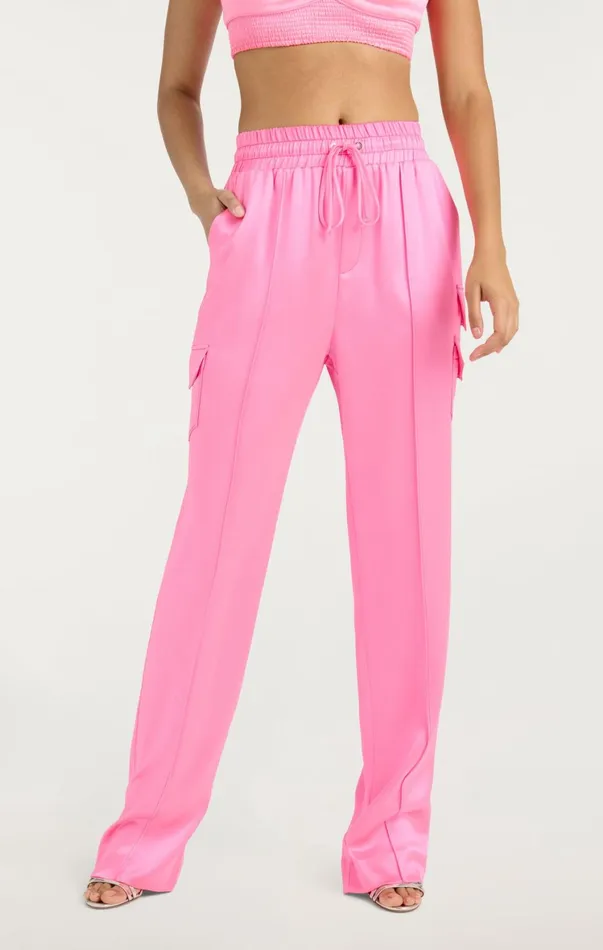 Women Pants Cinq Sept Sarie Pant Electric Pink