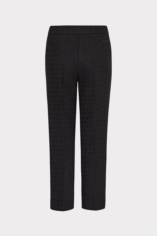 Women Pants Milly Betsy Boucle Pant Black Women Pants Milly Betsy Boucle Pant Black