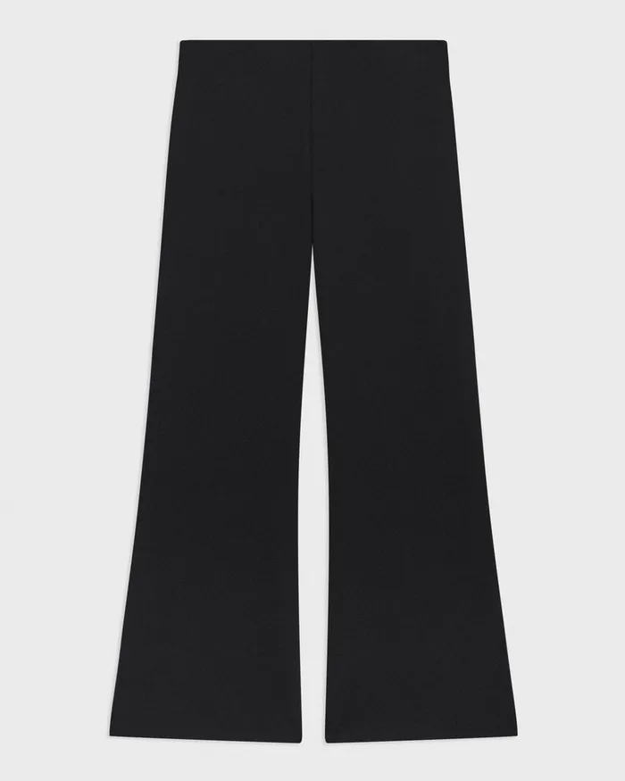 Women Pants Theory Kick Pant In Scuba Black