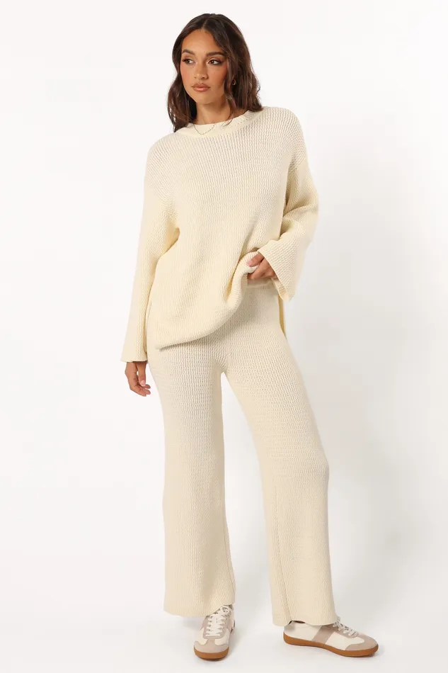 Women petalandpup Mckinley Sweater 8211 Cream Cream Loungewear
