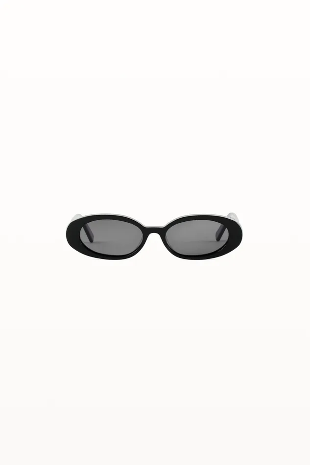 Women petalandpup The Carter 8211 Black Black Sunglasses