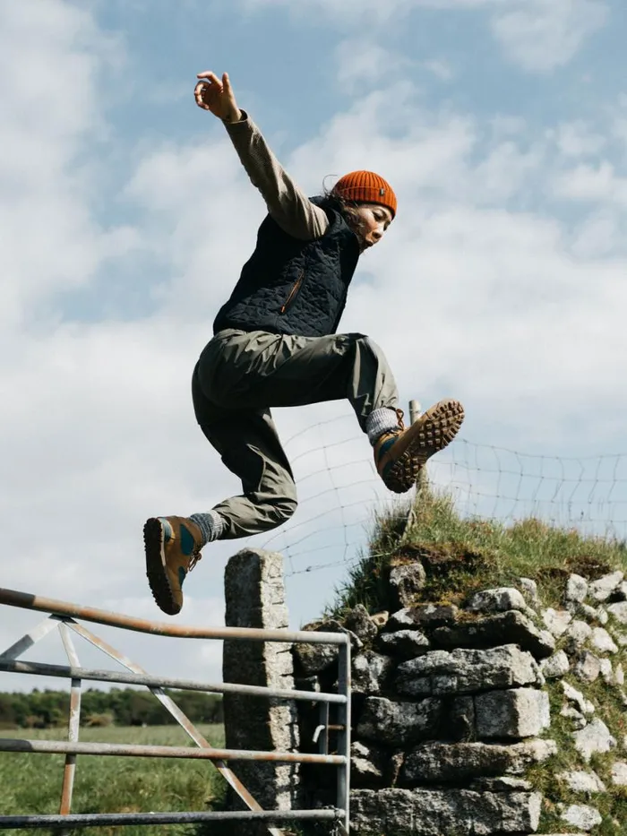 Women Rainbird Waterproof Trousers Olive Finisterre Trousers and Leggings