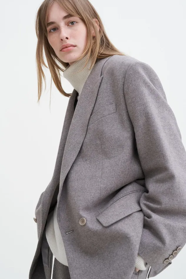 Women Relaxed Turtleneck Sweater Off White Filippa K Knitwear