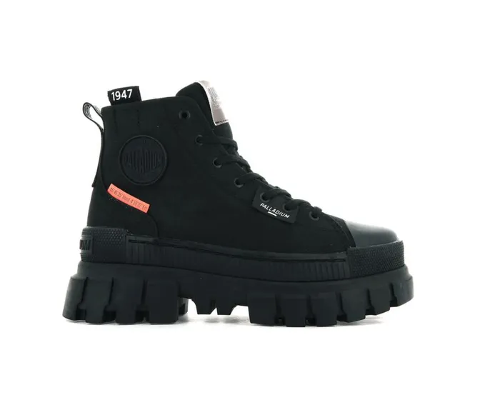 Women REVOLT HI TX Blackblack PALLADIUM Boots
