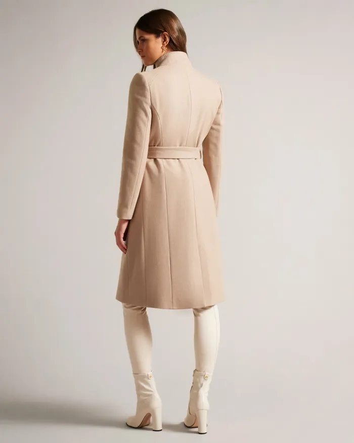 Women ROSE 8211 Wool Wrap Coat Camel Ted Baker Coats and Jackets Women ROSE 8211 Wool Wrap Coat Camel Ted Baker Coats and Jackets
