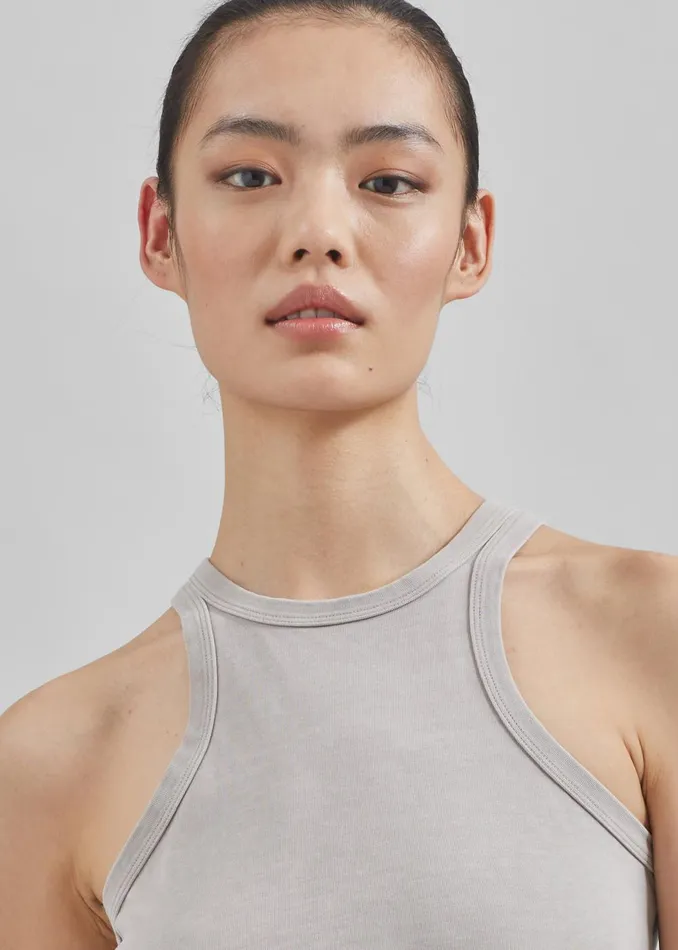 Women Samse Samse Helene Tank Top 8211 Gull Gray The Frankie Shop Tops