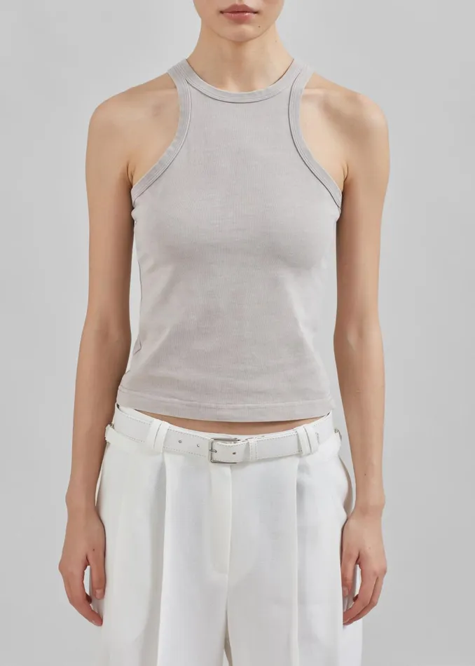 Women Samse Samse Helene Tank Top 8211 Gull Gray The Frankie Shop Tops