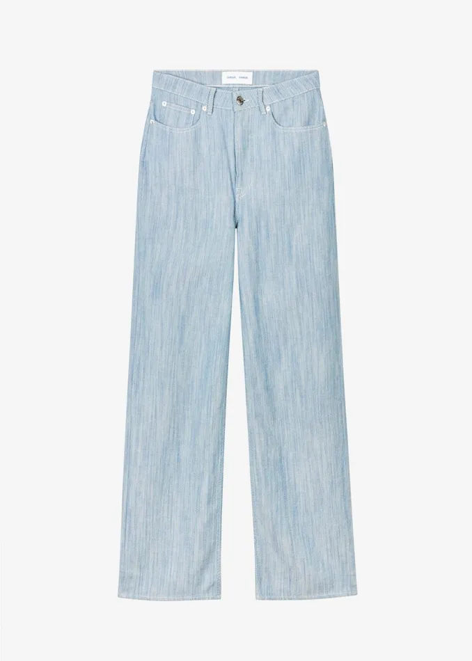 Women Samse Samse Shelly Jeans 8211 Breeze Blue The Frankie Shop Bottoms