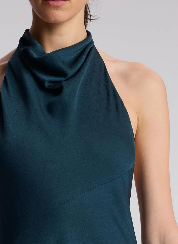 Women Sara Halter Maxi Dress Malachite ALC Dresses