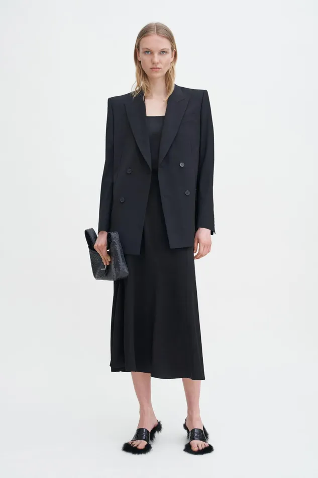 Women Satin Skirt Black Filippa K Skirts