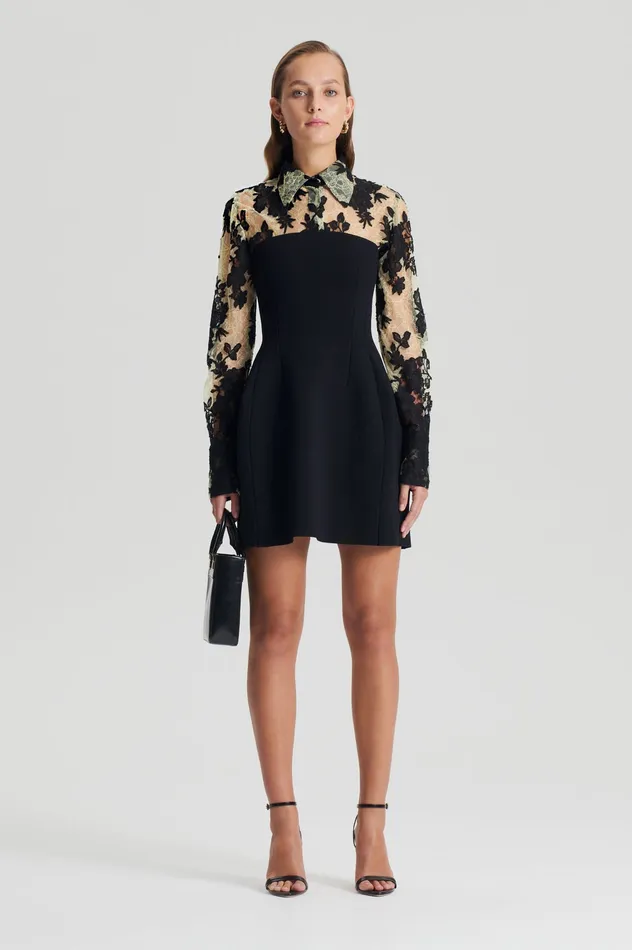 Women Scanlan Theodore FRENCH LACE SHIRT LEMON Shirts