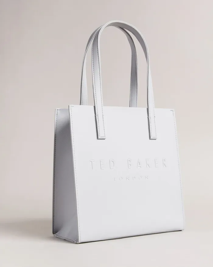 Women SEACON 8211 Small Crosshatch Icon Bag Light Grey Ted Baker Tote Bags Women SEACON 8211 Small Crosshatch Icon Bag Light Grey Ted Baker Tote Bags