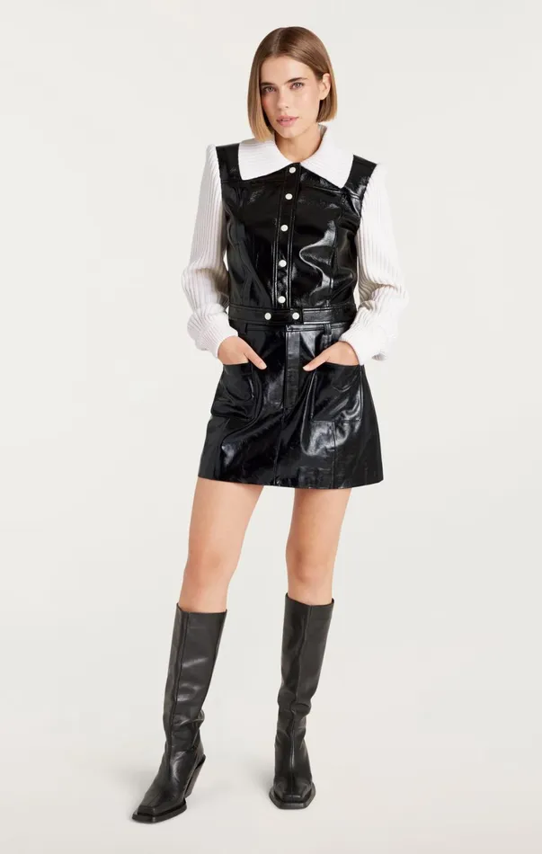 Women Skirts Cinq Sept Tade Skirt Black