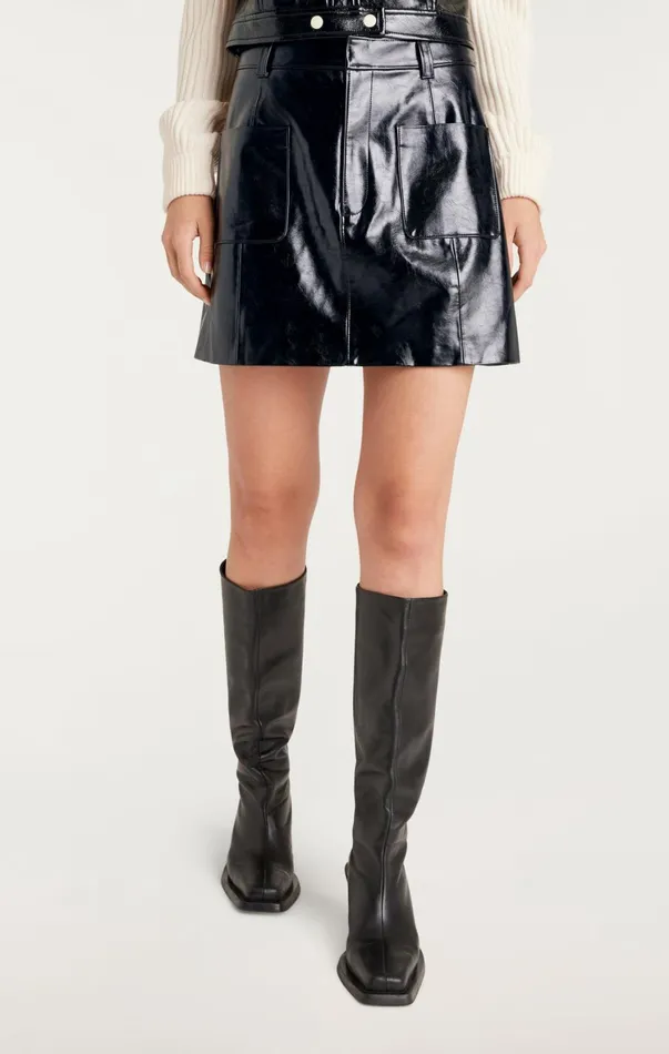 Women Skirts Cinq Sept Tade Skirt Black