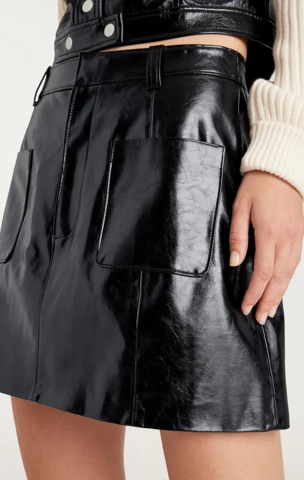 Women Skirts Cinq Sept Tade Skirt Black