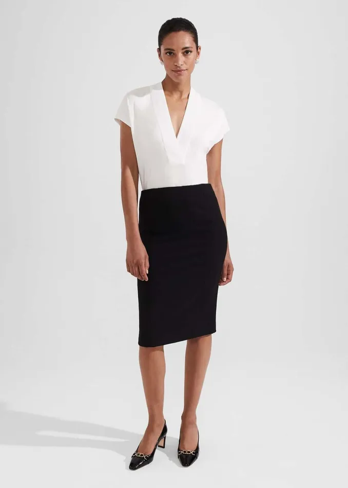 Women Skirts Hobbs Charley Skirt Black