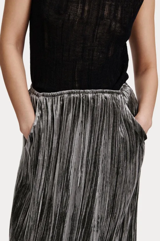 Women Skirts Shorts Rachel Comey Vela Skirt Gunmetal