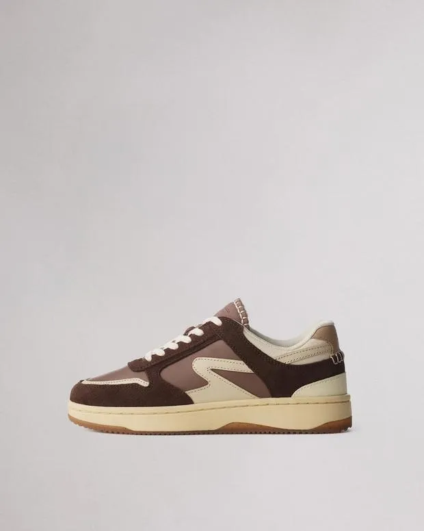 Women Sneakers Rag and Bone Retro Tennis Sneaker Mushroom