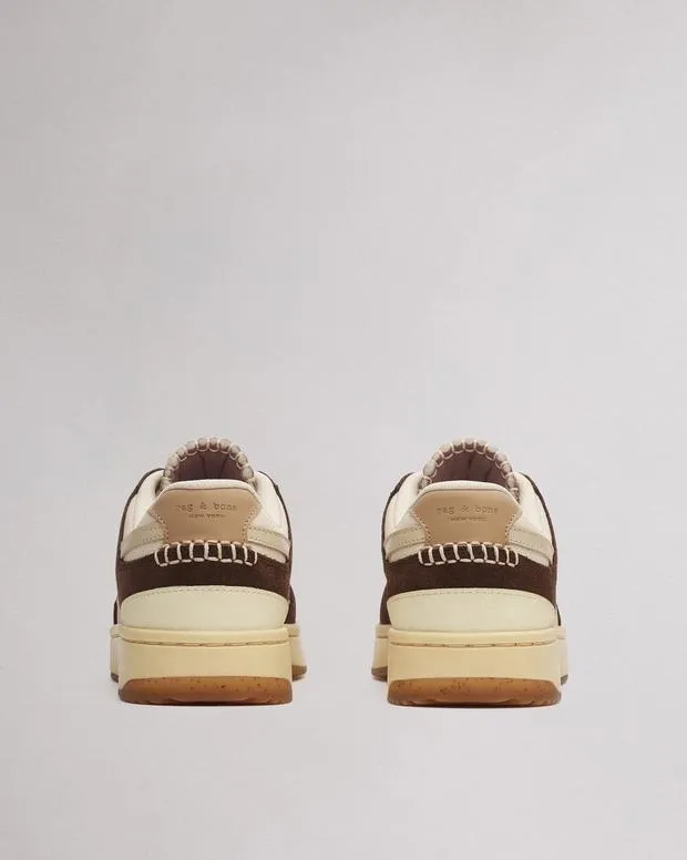 Women Sneakers Rag and Bone Retro Tennis Sneaker Mushroom