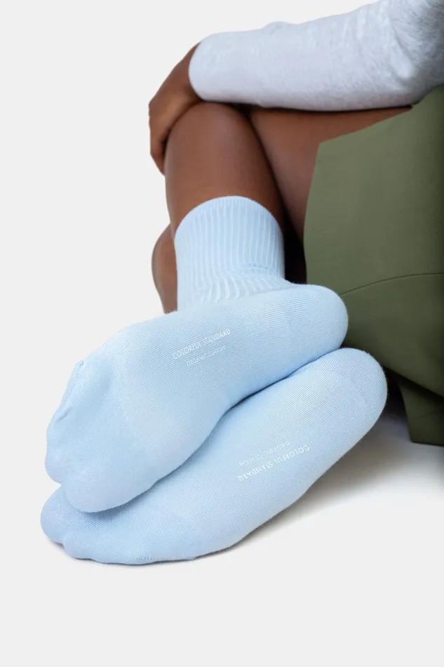 Women Socks Colorfulstandard Women Classic Organic Sock 8211 Marine Blue