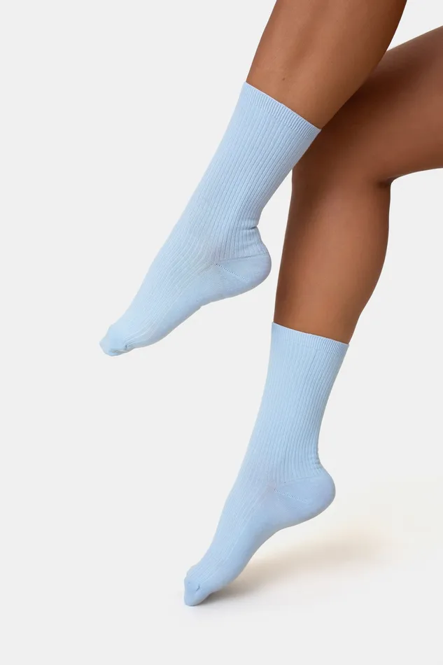 Women Socks Colorfulstandard Women Classic Organic Sock 8211 Marine Blue