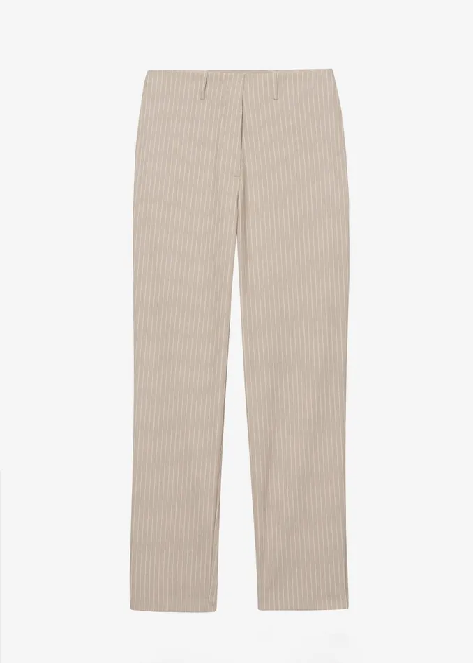 Women Stasia Pants 8211 Beige Stripe The Frankie Shop Bottoms