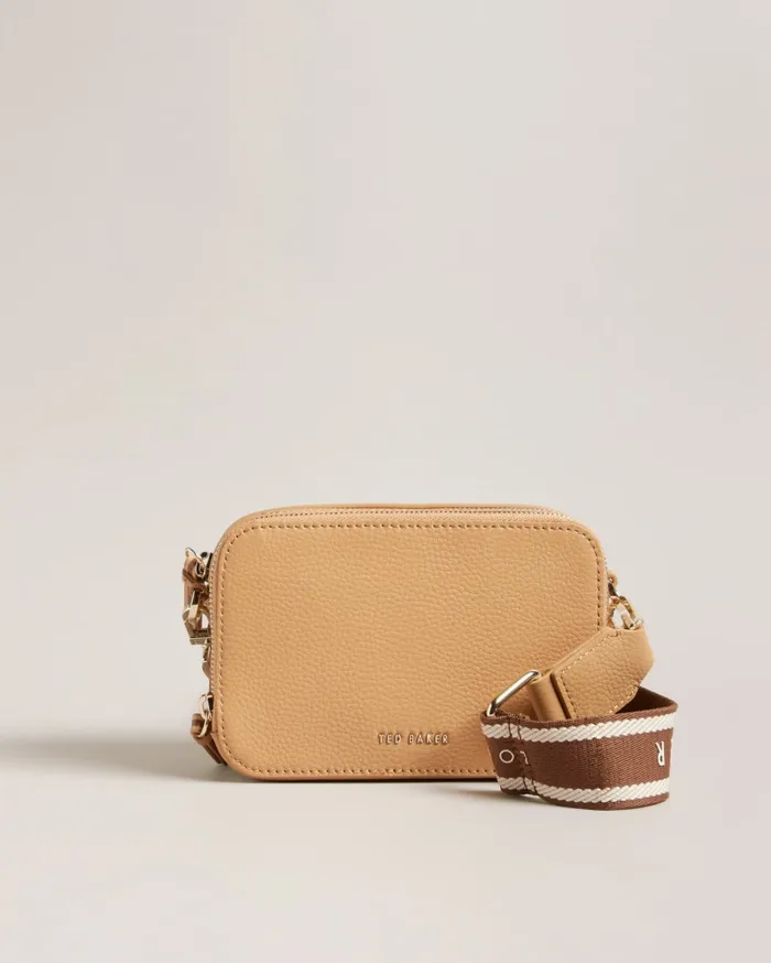 Women STUNNA 8211 Mini Webbing Crossbody Camera Bag Camel Ted Baker Crossbody Bags Women STUNNA 8211 Mini Webbing Crossbody Camera Bag Camel Ted Baker Crossbody Bags