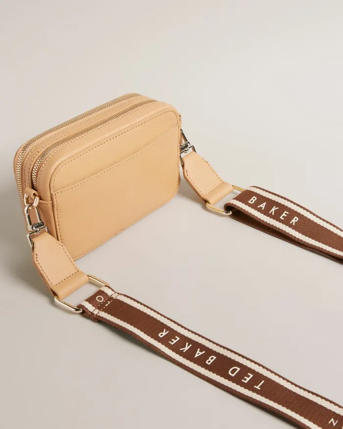 Women STUNNA 8211 Mini Webbing Crossbody Camera Bag Camel Ted Baker Crossbody Bags Women STUNNA 8211 Mini Webbing Crossbody Camera Bag Camel Ted Baker Crossbody Bags