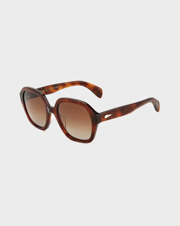 Women Sunglasses Rag and Bone Elly Havana