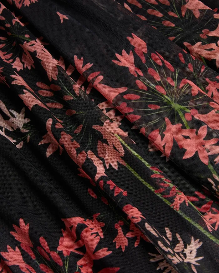 Women SUSENAA 8211 Floral Mesh Midaxi Dress Black Ted Baker Dresses Women SUSENAA 8211 Floral Mesh Midaxi Dress Black Ted Baker Dresses