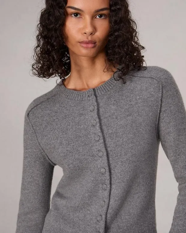 Women Sweaters and Sweatshirts Rag and Bone Bridget Cardigan Grey