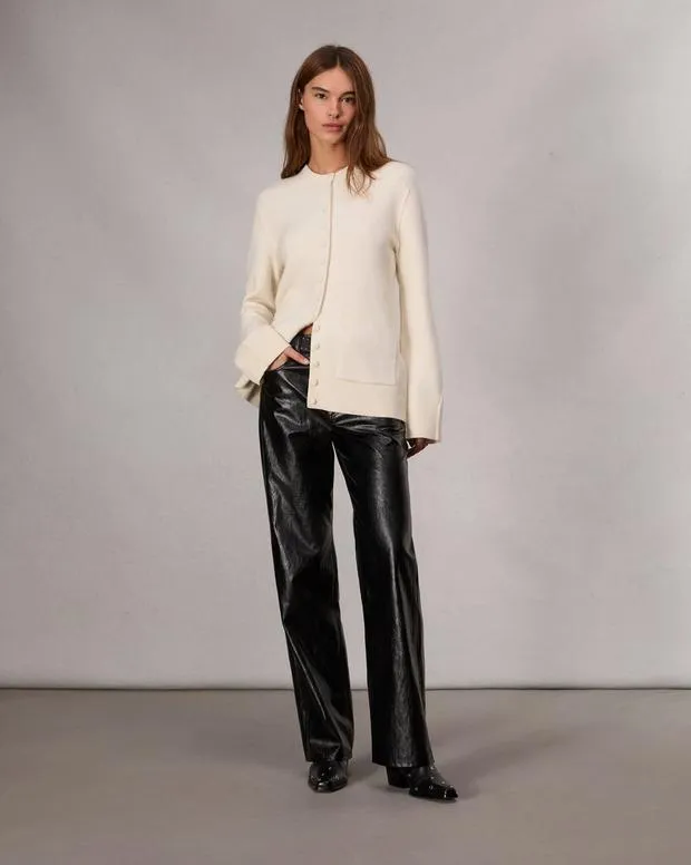 Women Sweaters and Sweatshirts Rag and Bone Bridget Lady Cardigan Ivory
