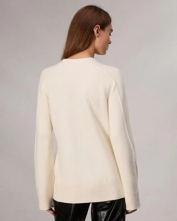 Women Sweaters and Sweatshirts Rag and Bone Bridget Lady Cardigan Ivory