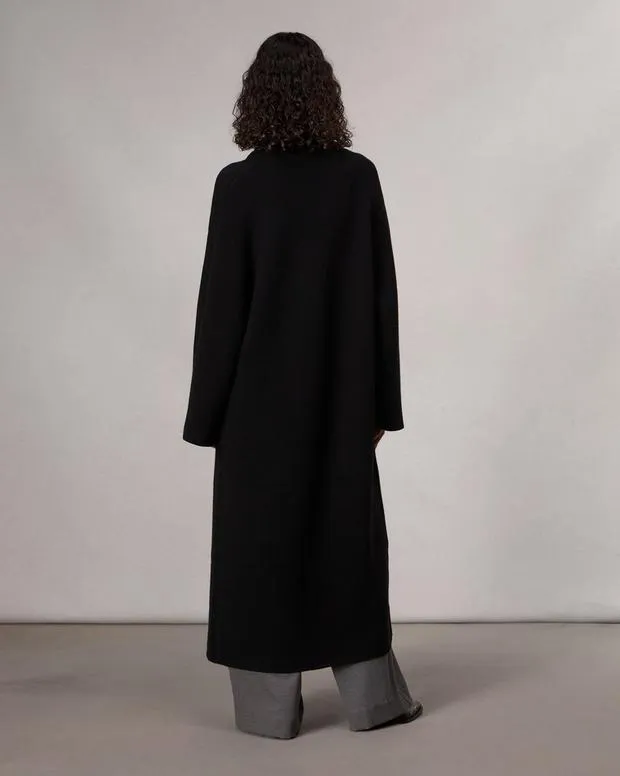Women Sweaters and Sweatshirts Rag and Bone Bridget Sweater Coat Black