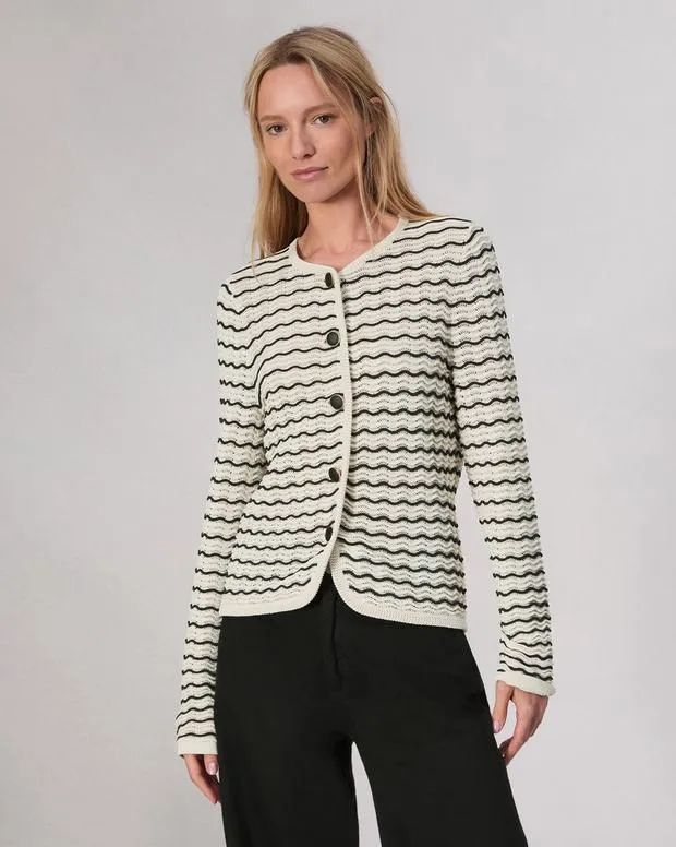 Women Sweaters and Sweatshirts Rag and Bone Elisa Cotton Cardigan Turtledove