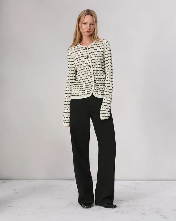 Women Sweaters and Sweatshirts Rag and Bone Elisa Cotton Cardigan Turtledove