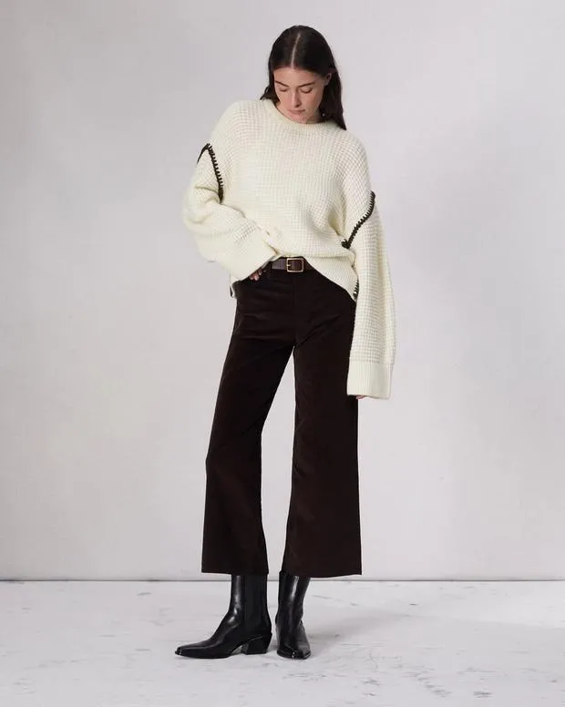 Women Sweaters and Sweatshirts Rag and Bone Katie Sweater Ivory