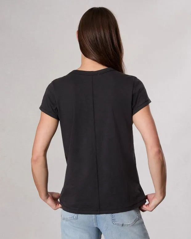 Women TShirts Rag and Bone Studded Cotton TShirt Black Women TShirts Rag and Bone Studded Cotton TShirt Black