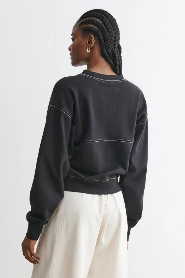 Women Tshirts Sweatshirts Rachel Comey Marin Sweatshirt Charcoal