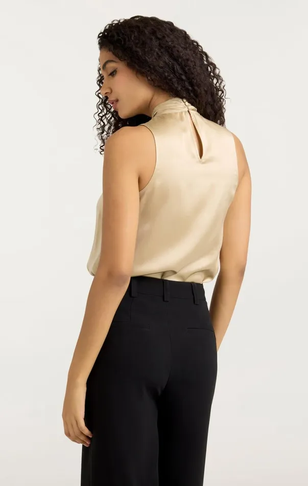 Women Tank Tops and Camisoles Cinq Sept Keoni Top Khaki