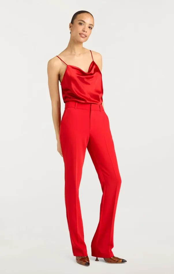 Women Tank Tops and Camisoles Cinq Sept Marta Cami Candy Apple