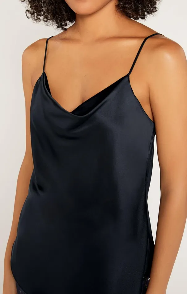 Women Tank Tops and Camisoles Cinq Sept Marta Cami Navy