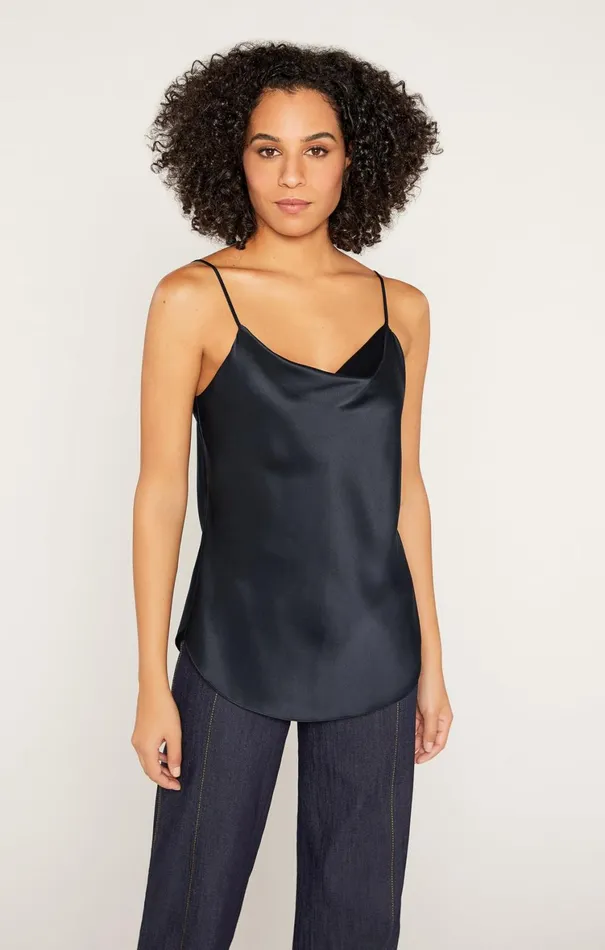 Women Tank Tops and Camisoles Cinq Sept Marta Cami Navy