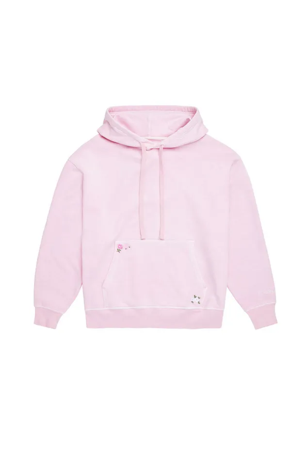 Women Tees and Fleece LoveShackFancy Lalita Hoodie Powder Pink