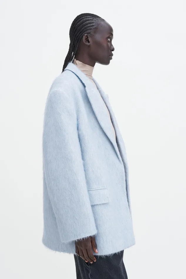 Women Textured Blazer Cloud Blue Filippa K Blazers