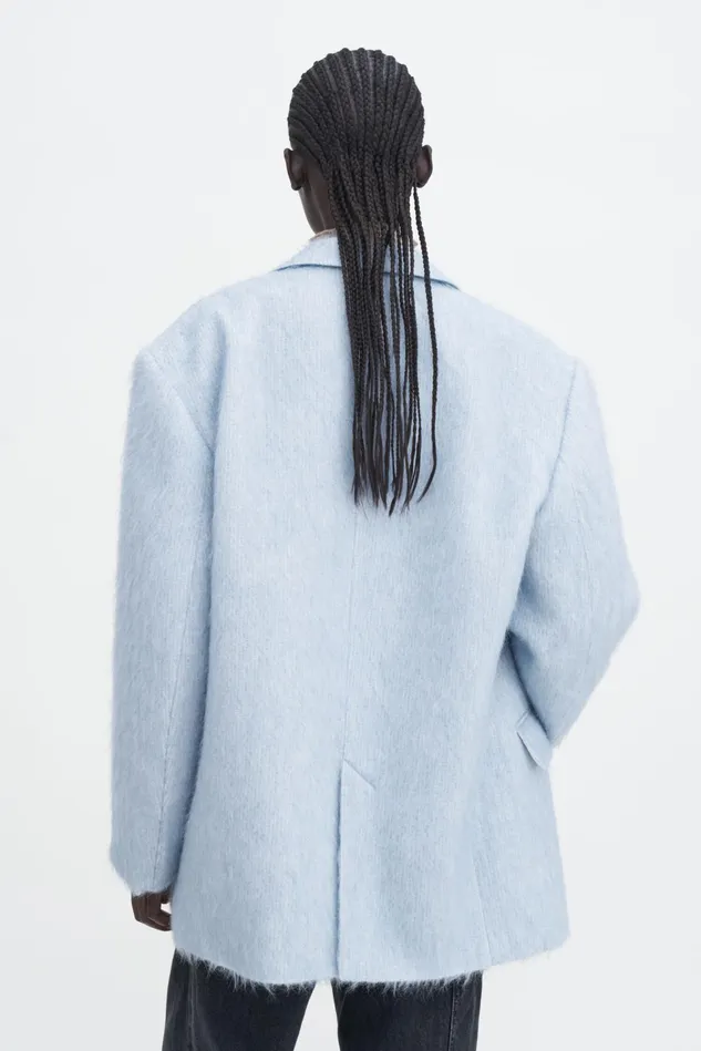 Women Textured Blazer Cloud Blue Filippa K Blazers
